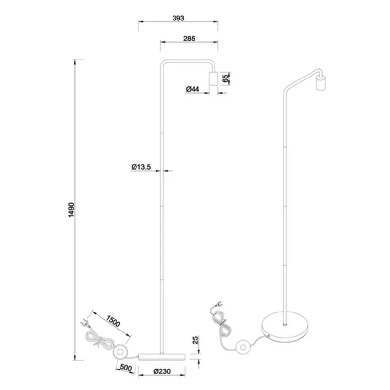 Salon Lampadaire