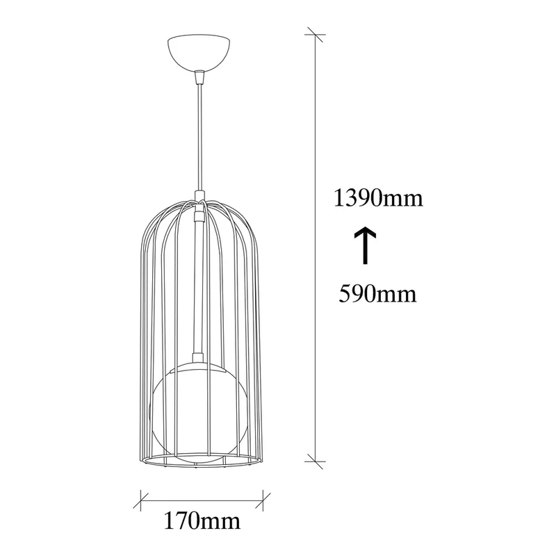 Lampe Suspension Salon