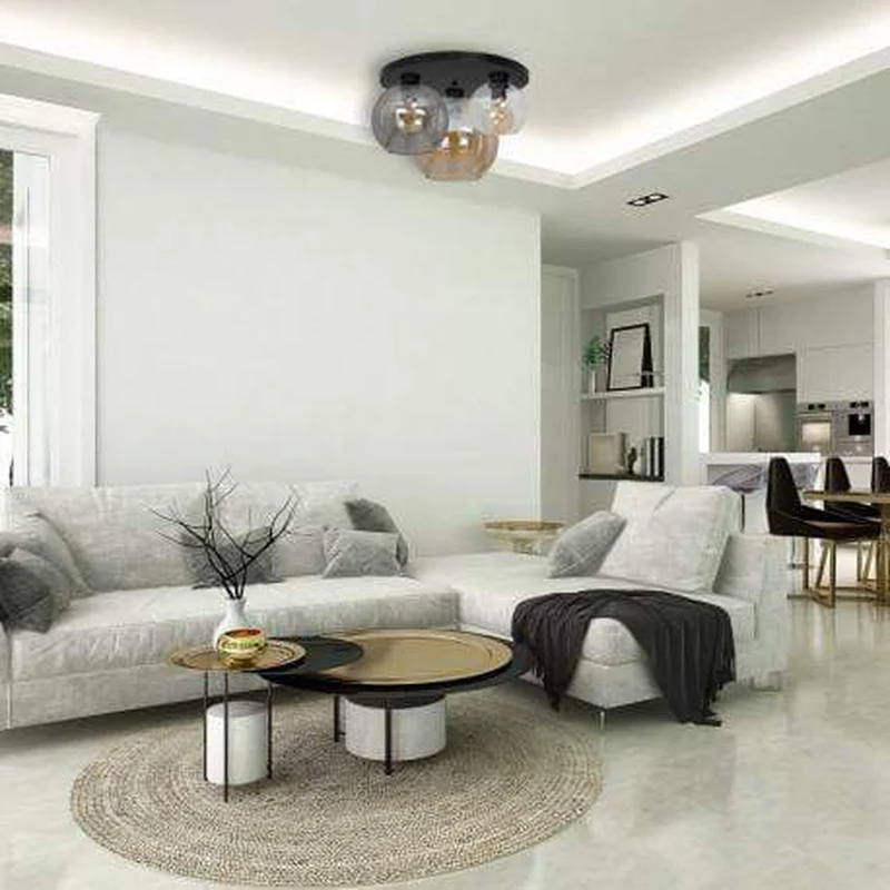 Plafonnier Verre Transparent