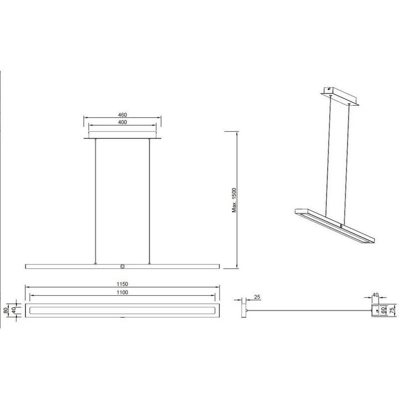 Suspension Lumière