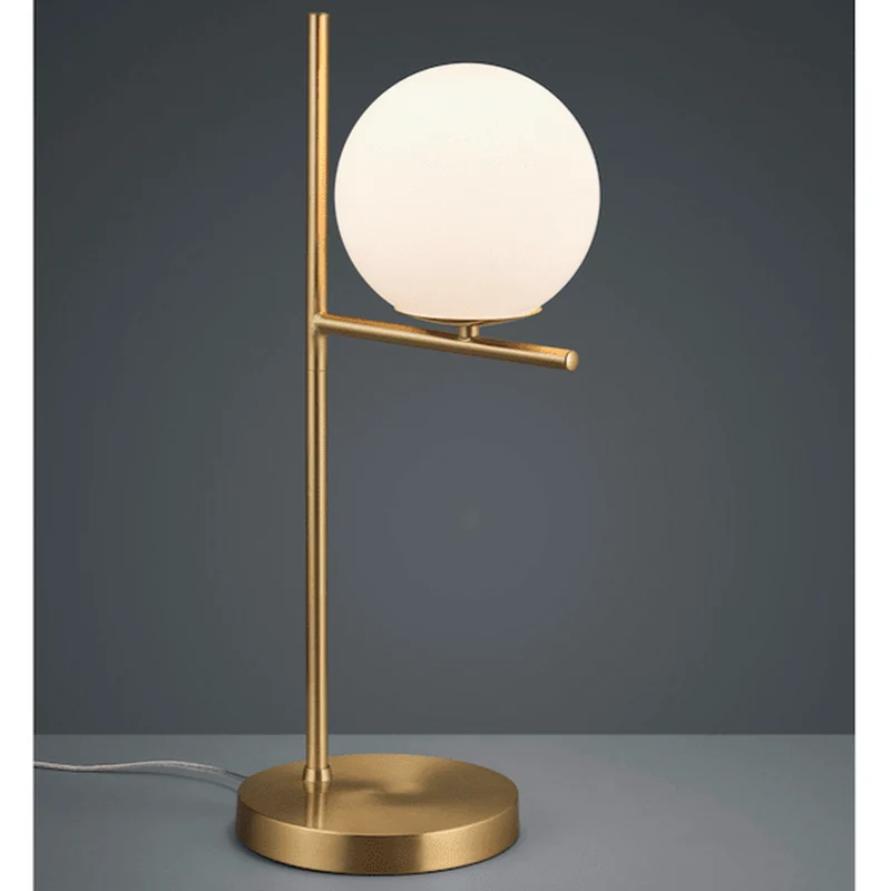 Lampe De Table En Laiton