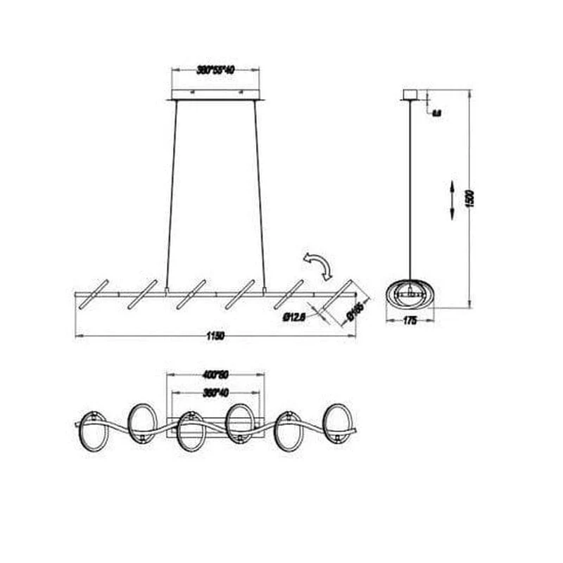 Suspension Boheme Chic
