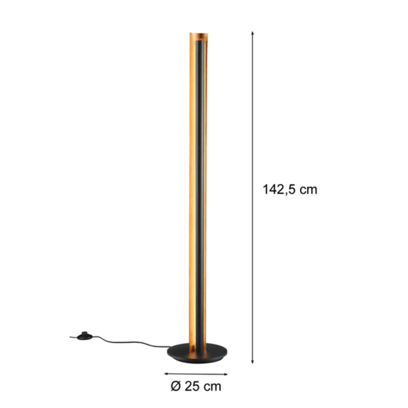 Lampadaire Led Or