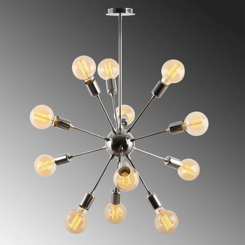 Suspension Boule Chrome