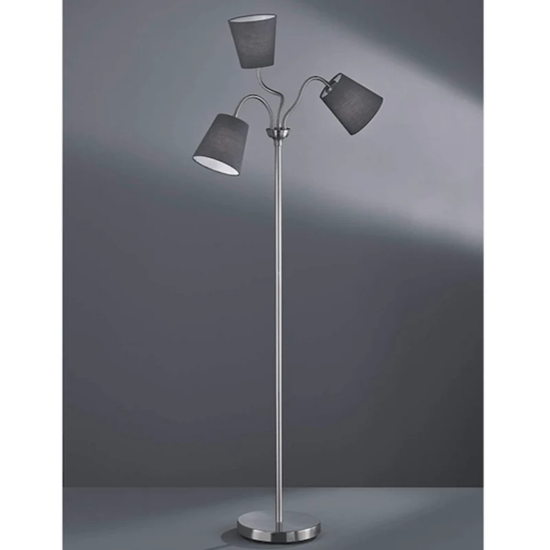 Lampadaire Abat Jour Gris