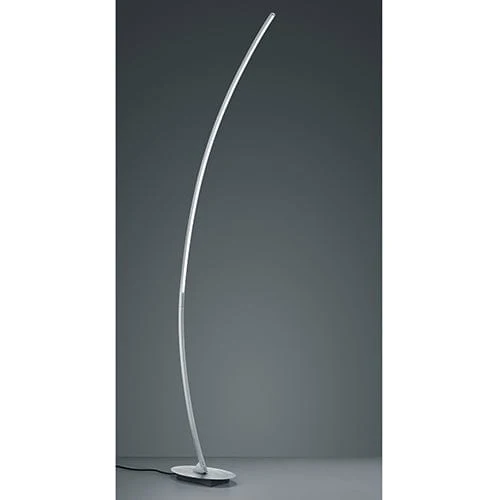 Lampadaire Industriel Gris