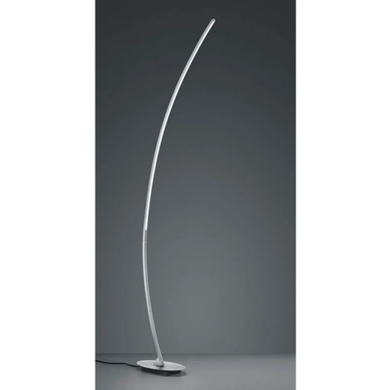 Lampadaire Industriel Gris