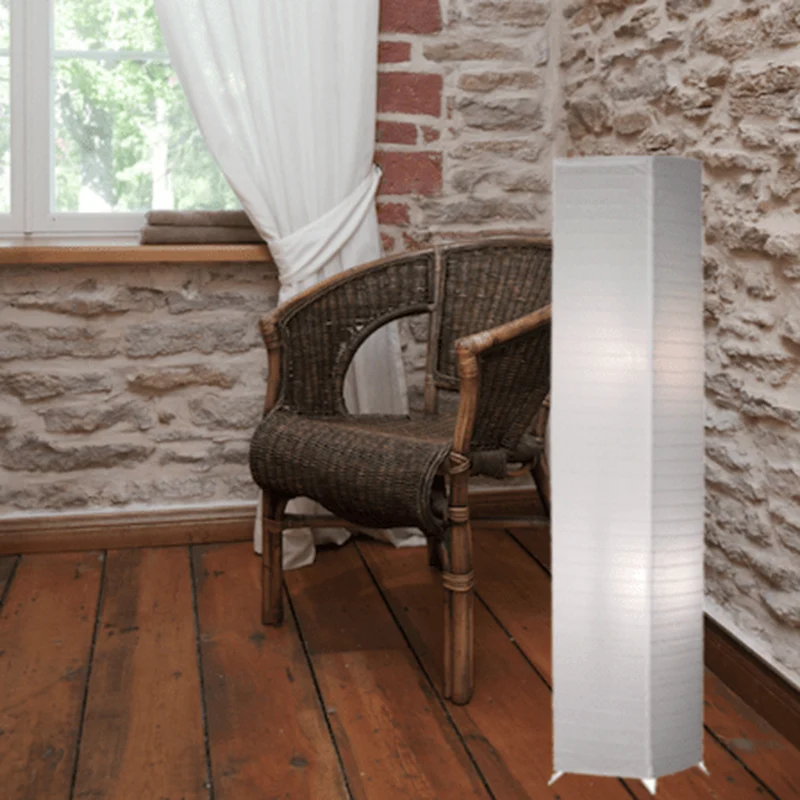 Lampadaire Papier Blanc