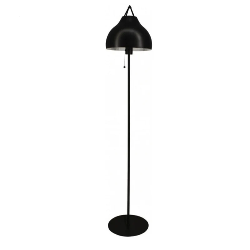 Lampadaire Industriel Noir
