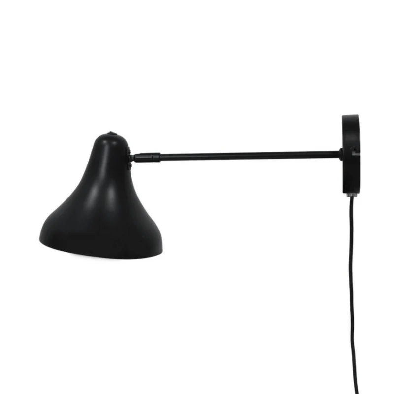 Applique Murale Noire Metal