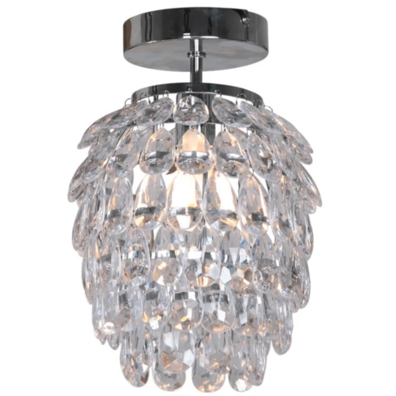 Plafonnier Chromé Design