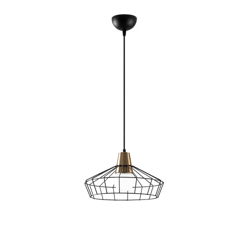 Abat Jour Noir Suspension