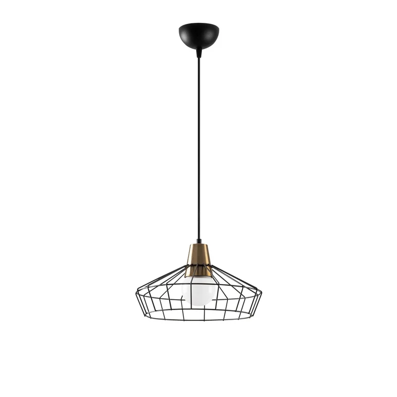 Abat Jour Noir Suspension