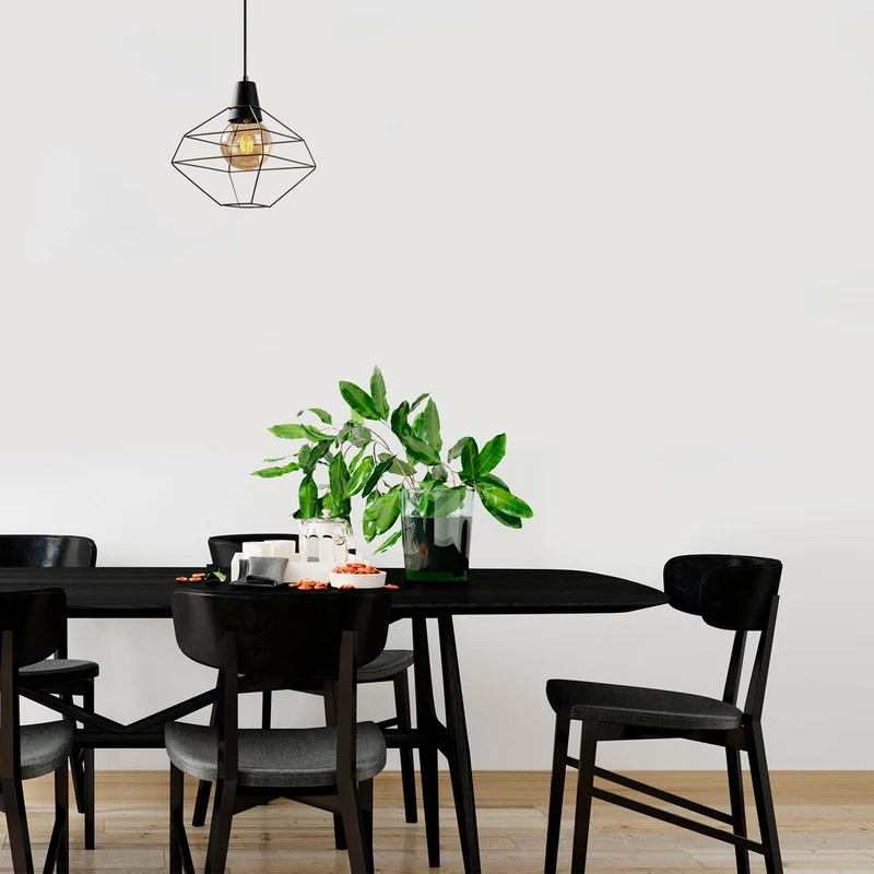 Suspension Led Design Noire