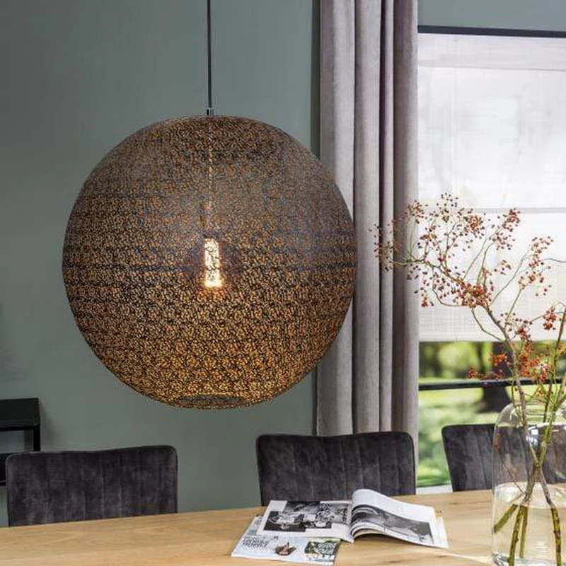 Suspension Luminaire Acier