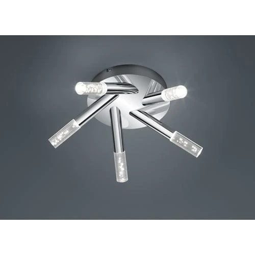 Plafonnier Chrome Led