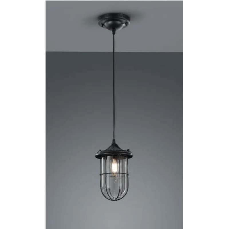 Suspension Acier Verre
