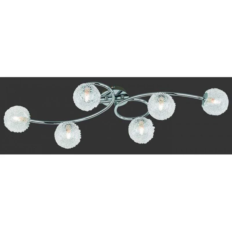 Plafonnier Design Chrome
