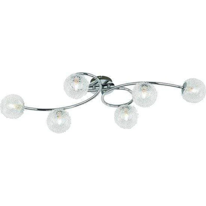Plafonnier Design Chrome
