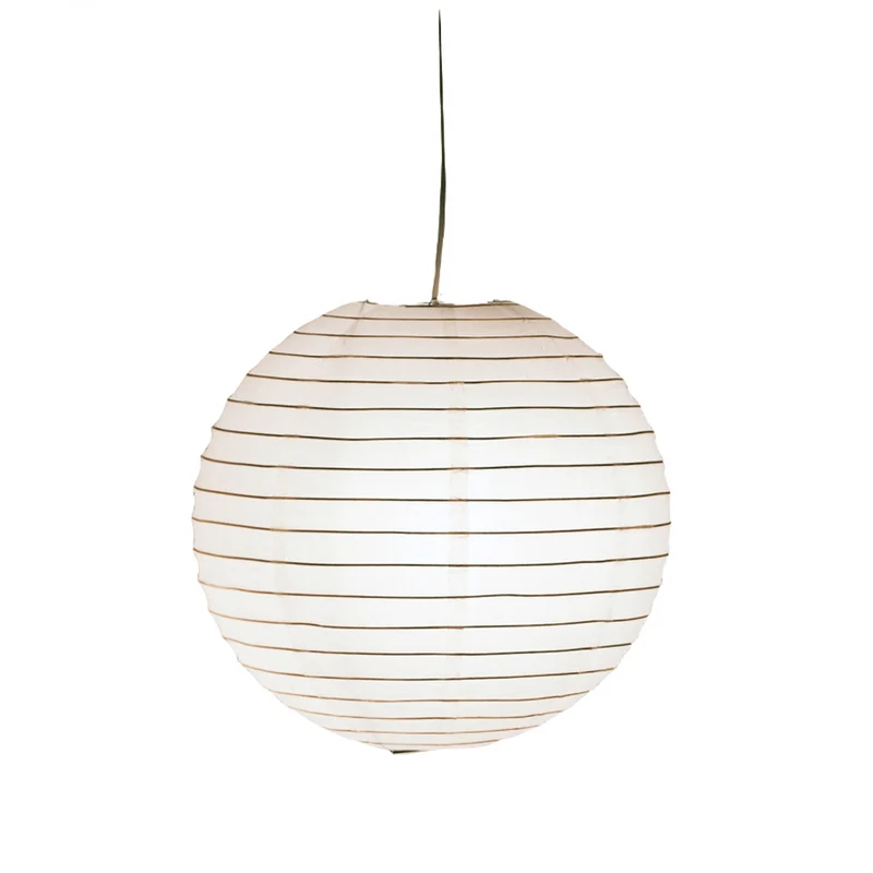 Suspension Boule Papier Blanc
