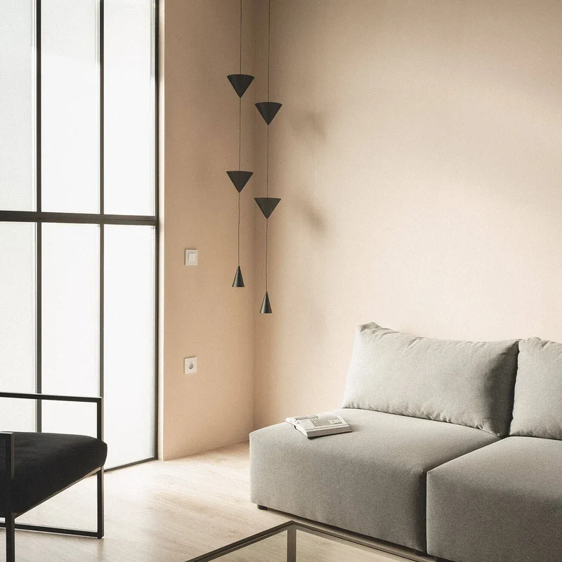 Suspension Noir Mat