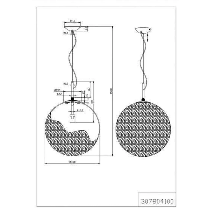 Suspension Boule Design