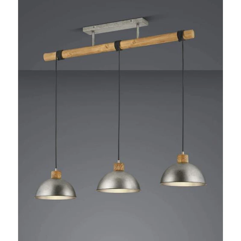 Suspension Industrielle Grise