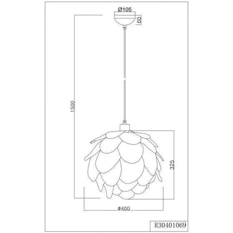 Suspension Multicouleur