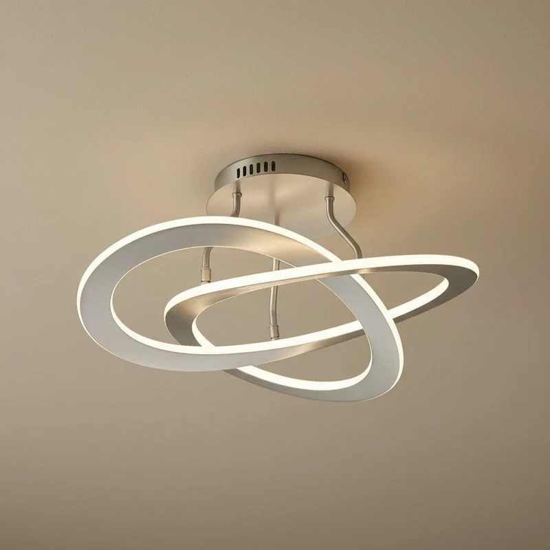 Suspension Gris Argent