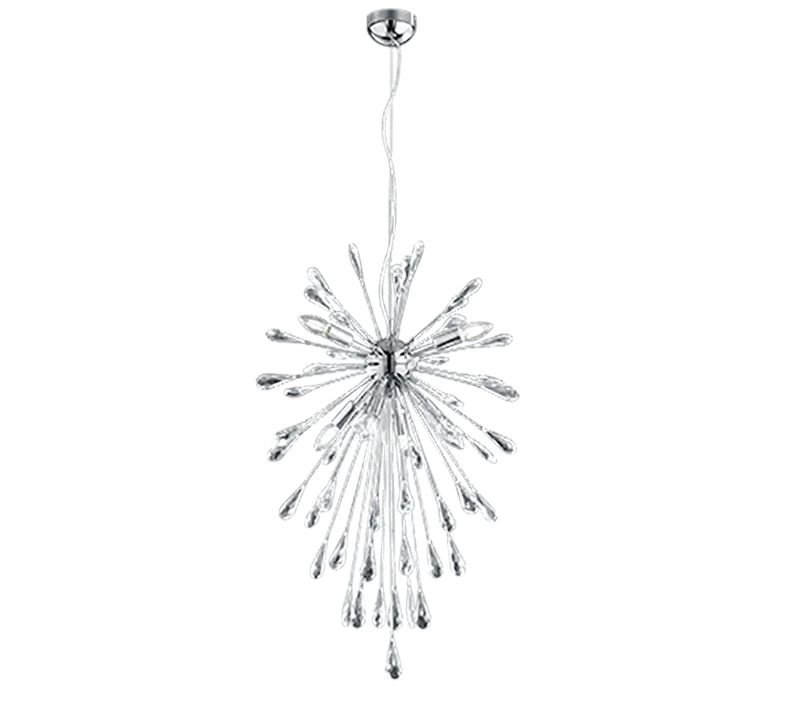 Suspension Luminaire Verre Transparent