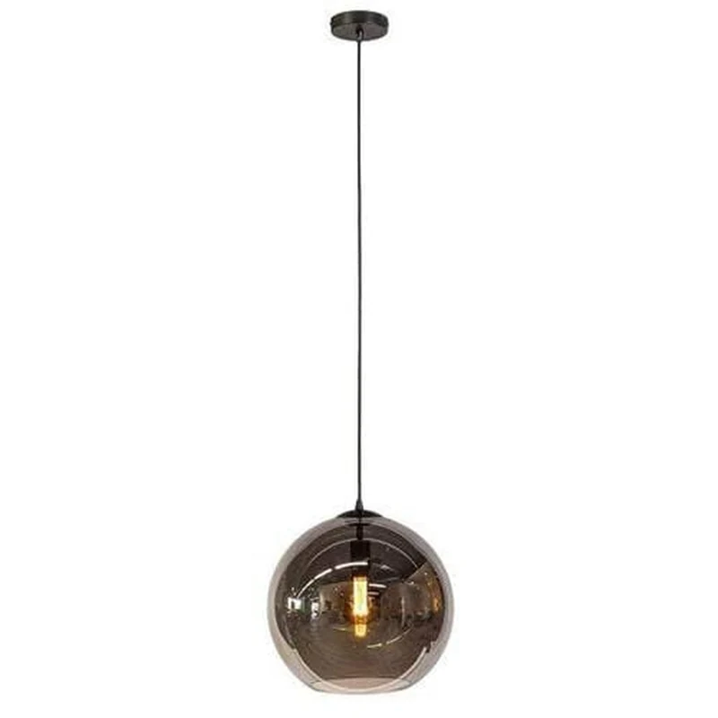 Suspension Verre Fumé Noir