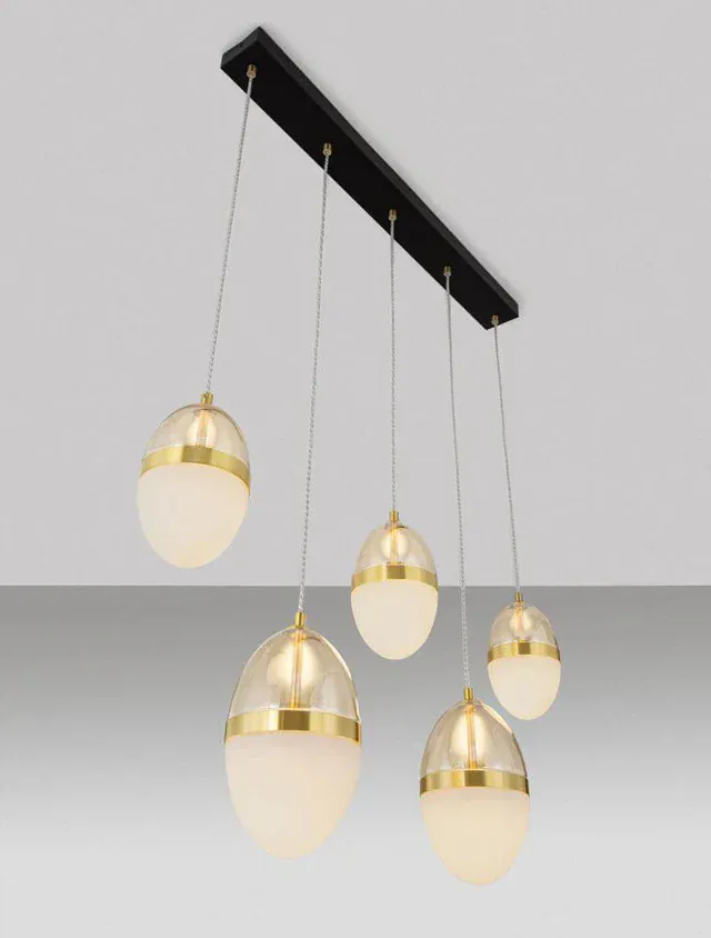 Lumiere Suspension 5 Lumieres