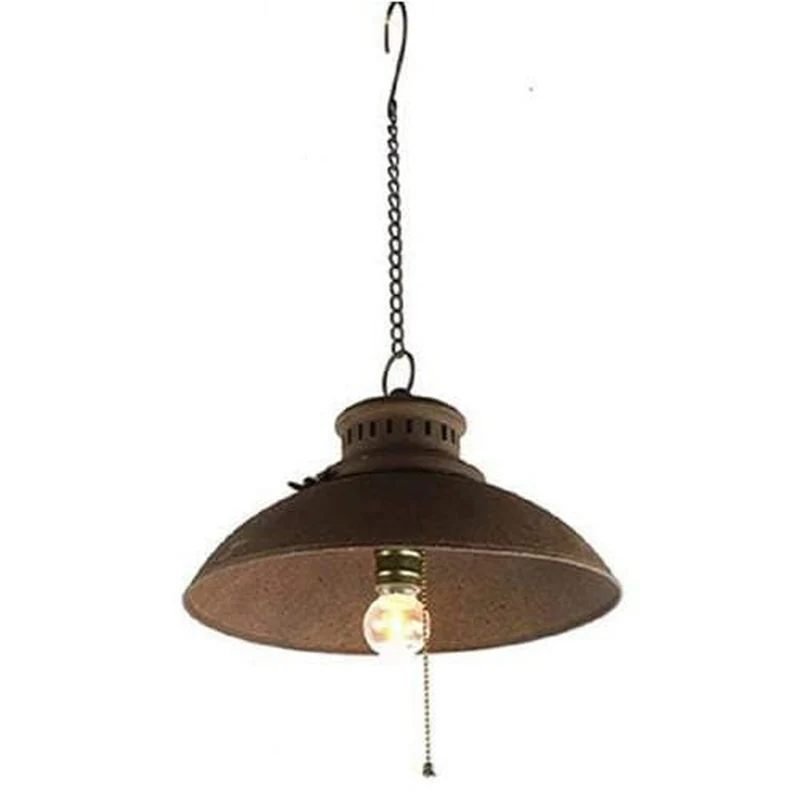 Luminaire Suspension Marron