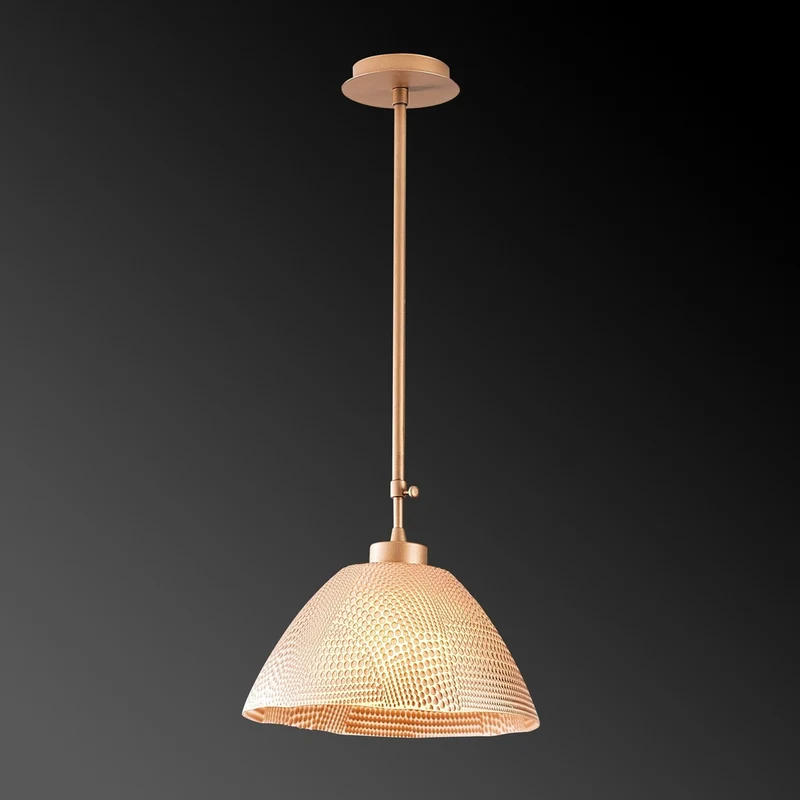 Suspension Art Deco Verre