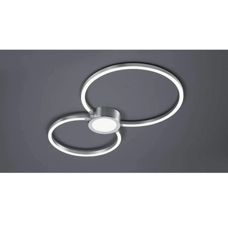 Plafonnier Industriel Gris