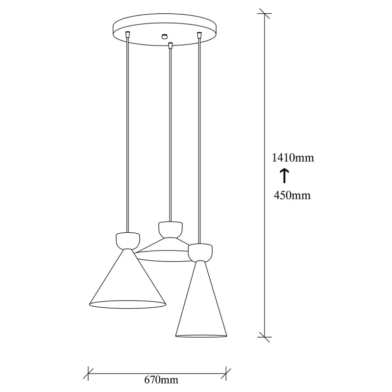 Suspension Cuivre Design