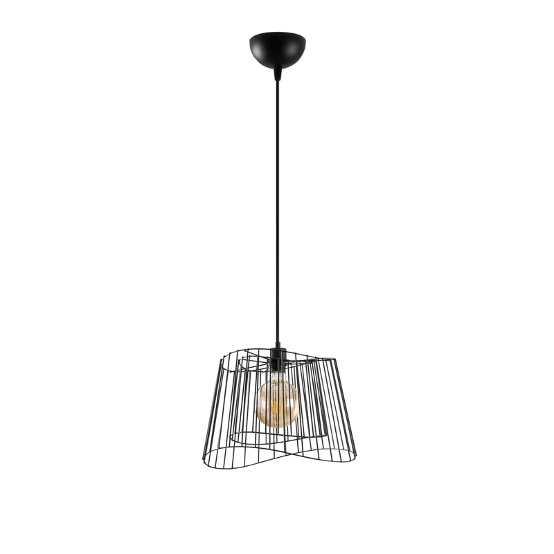 Suspension Ampoule Noir