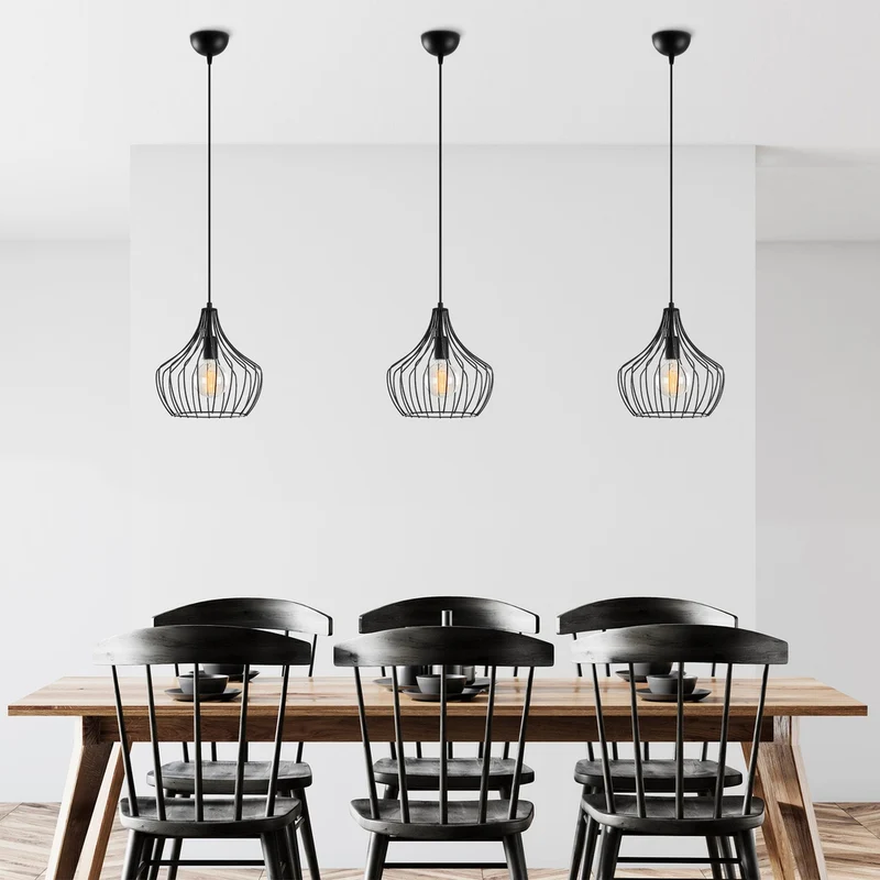 Suspension Simple Noire