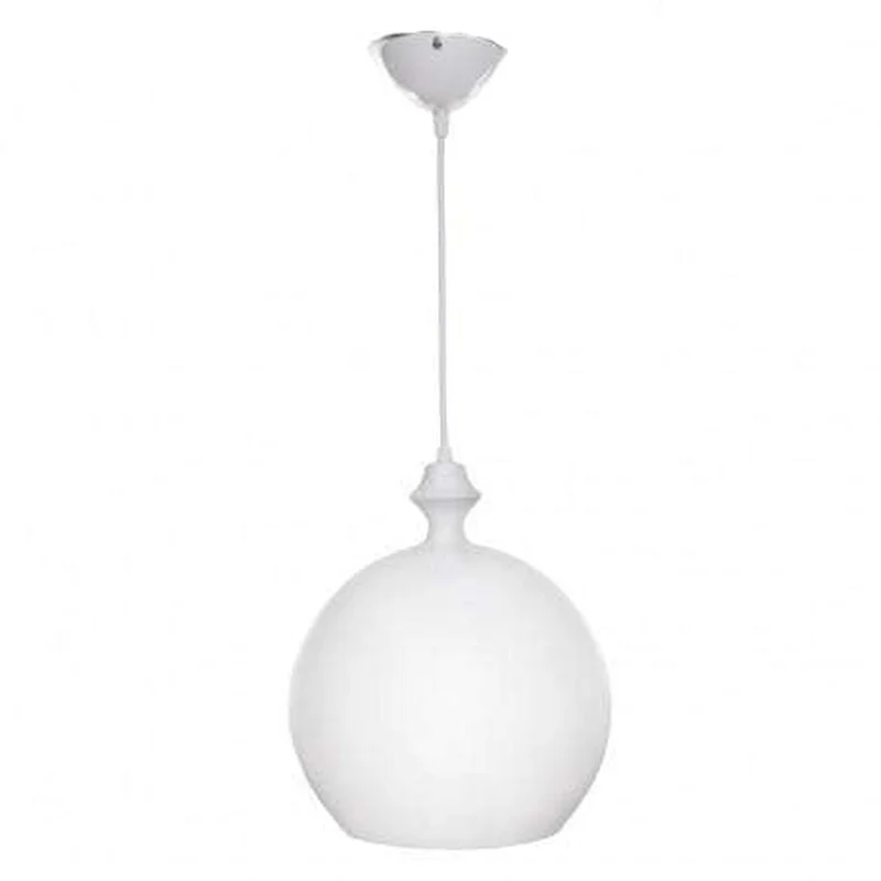 Suspension Boule Blanche