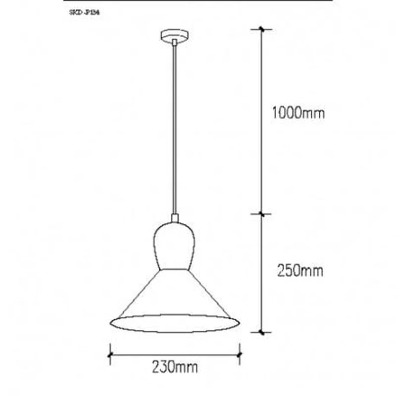 Suspension Gris Beton