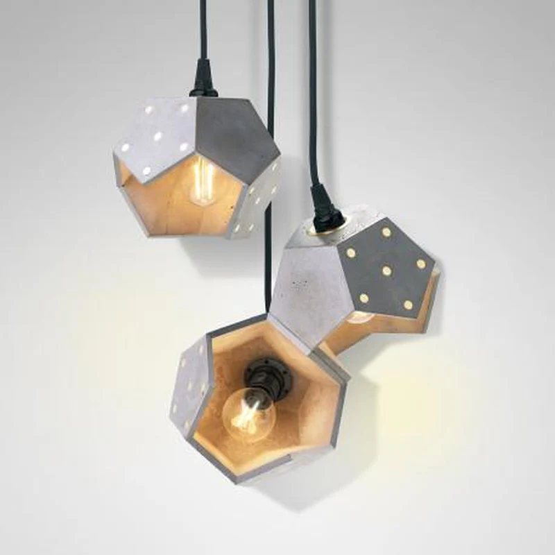 Suspension Grise Salon
