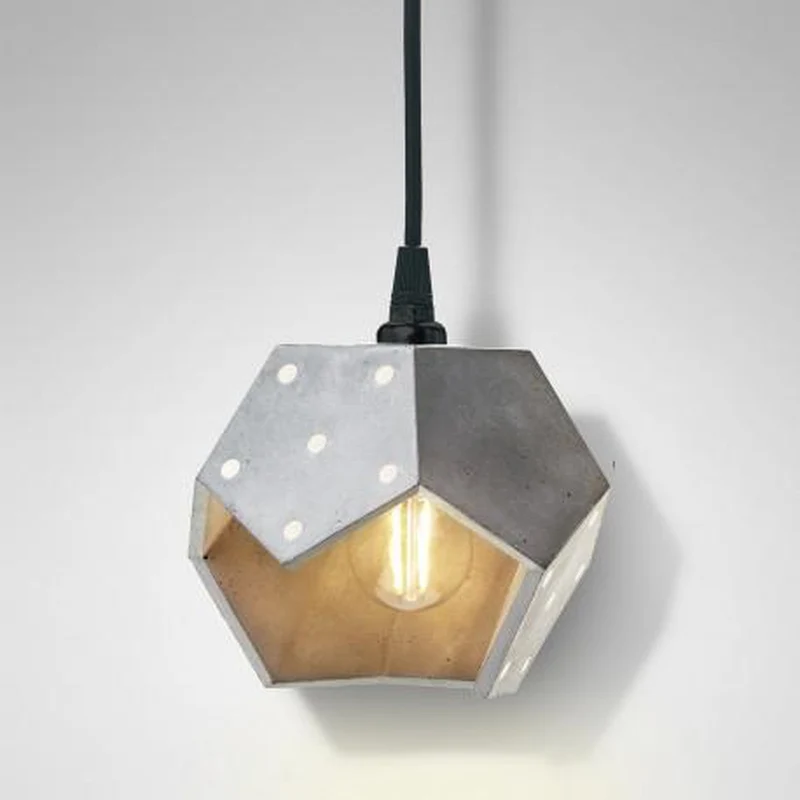 Suspension Luminaire Ciment
