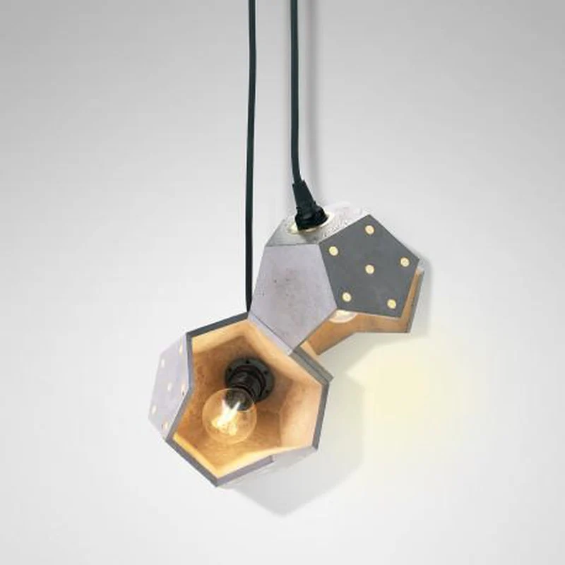 Suspension Luminaire Ciment