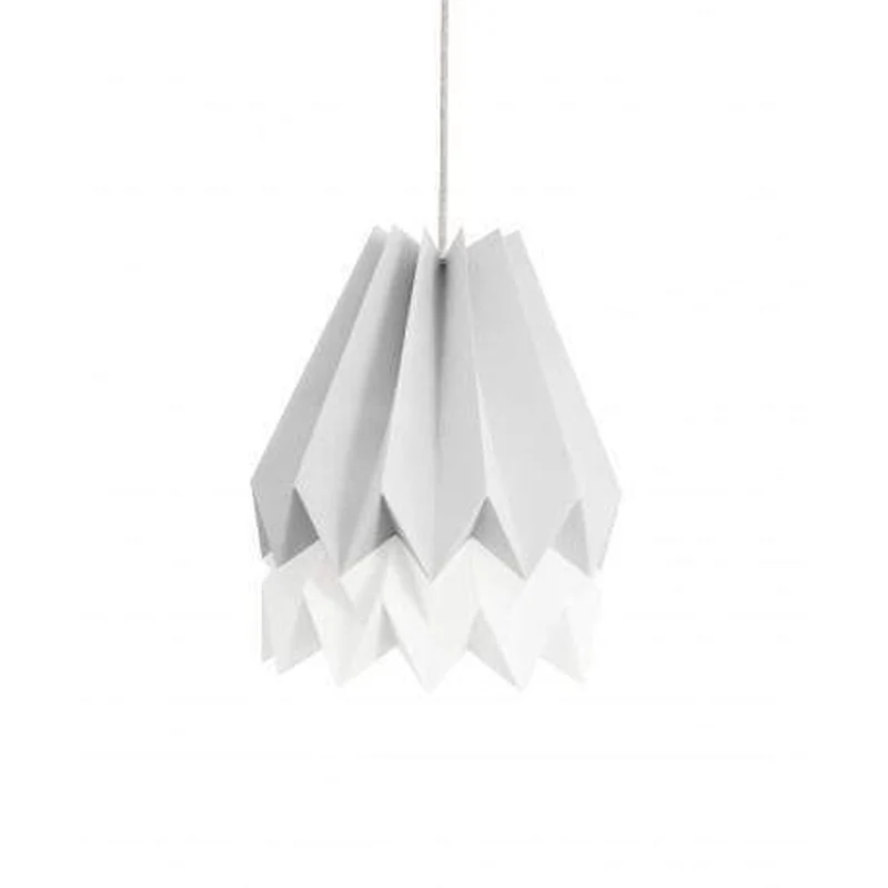 Suspension Gris Et Blanc