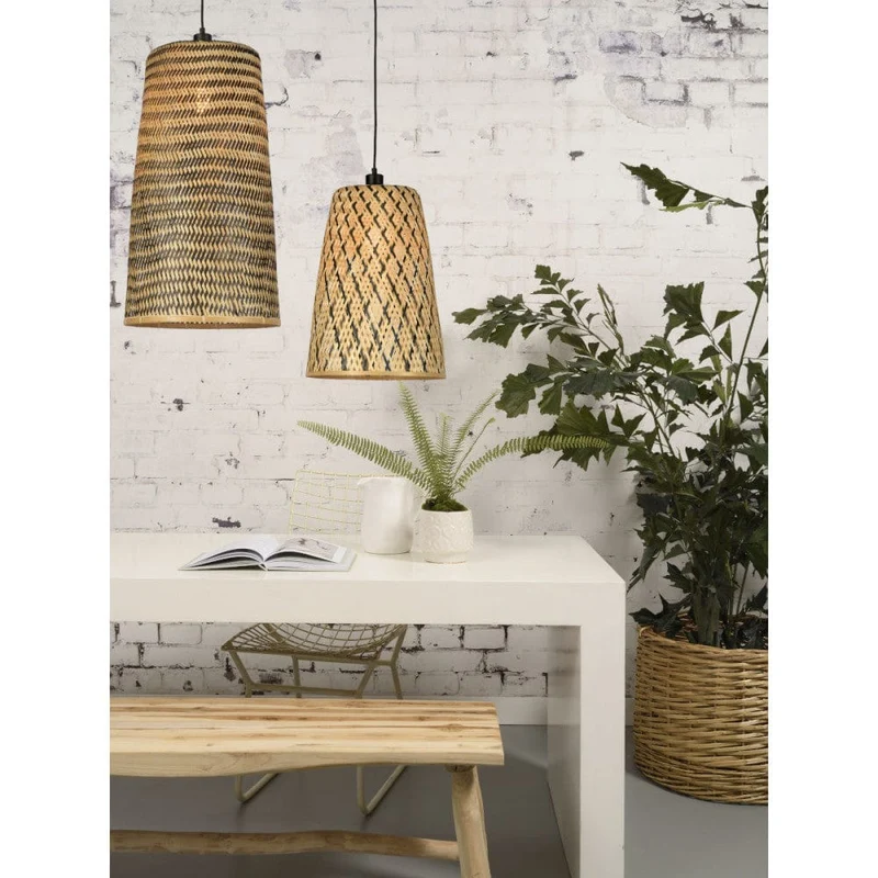 Lampe Suspendue En Bambou