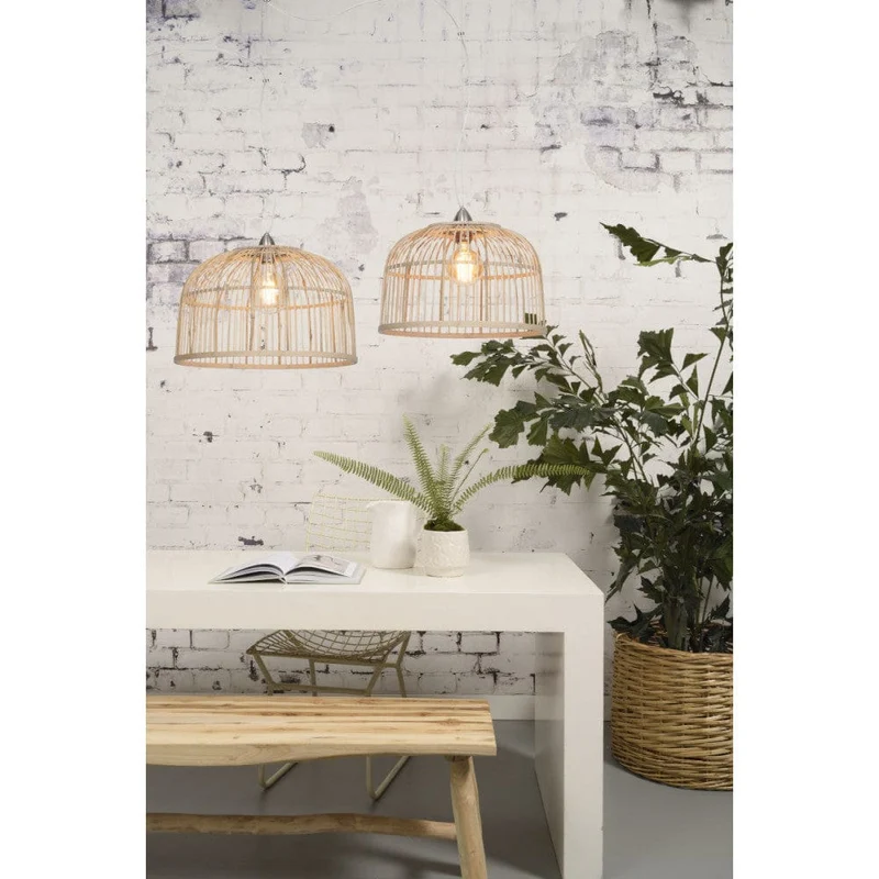 Suspension En Bambou Naturel