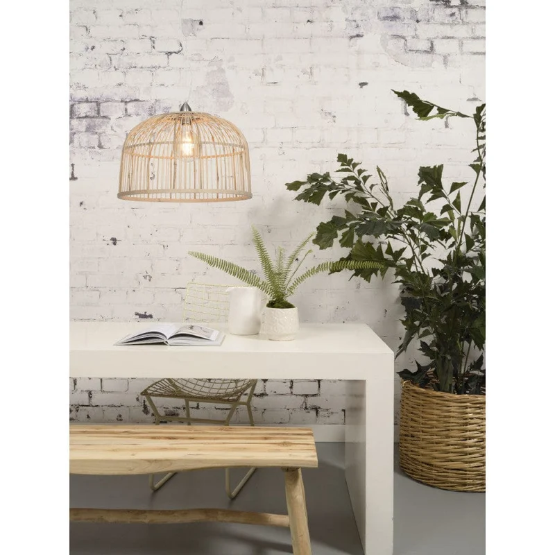 Suspension En Bambou Naturel