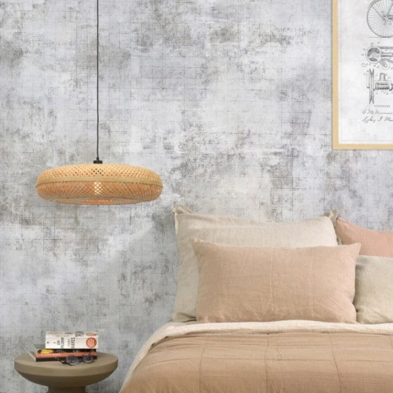 Suspension Chambre Bambou