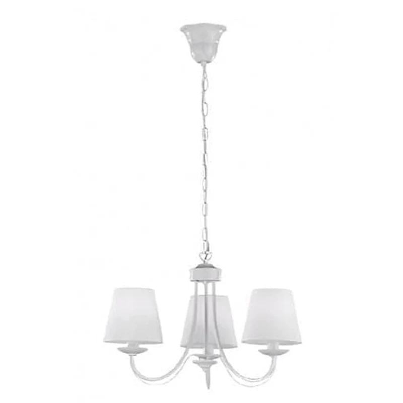 Lustre 3 Branches Blanc