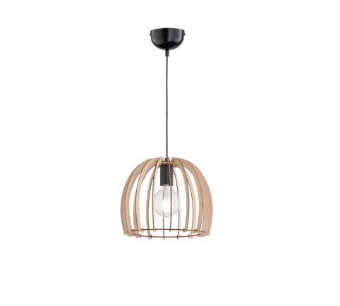 Luminaire Suspension Bois
